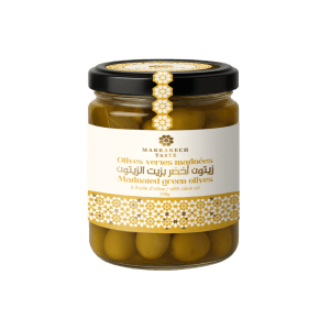 Marrakech Taste – Marinated Green Olives 250g