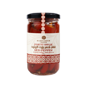 Marrakech Taste – Red Pepper in Olive Oil 240g