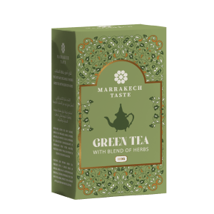 Moroccan Green Tea with Blend of Herbs